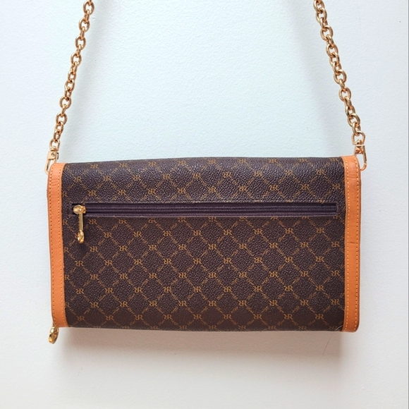 RR RIONI | Monogram Print Clutch - Picture 8 of 10